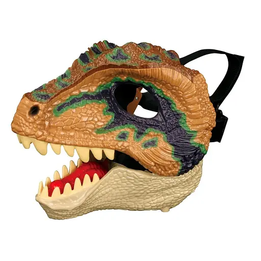 Маска Dino Toys Велоцираптора со звуком коричневый (Q9899-ZJ16A) - фото 1