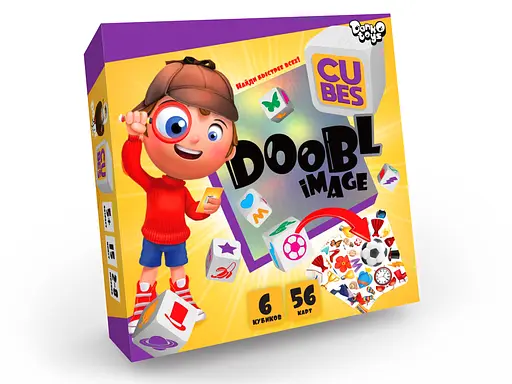 Настільна гра Doobl Image Cubes, Danko Toys
