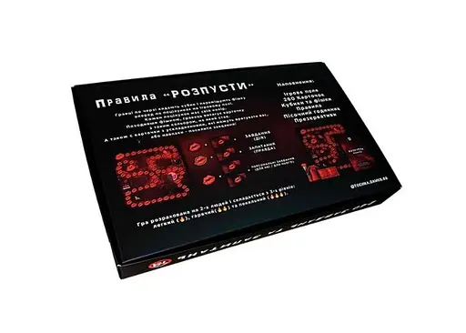 Настольная игра Точка Games Разврат (укр.) (ВР_Р) - фото 2