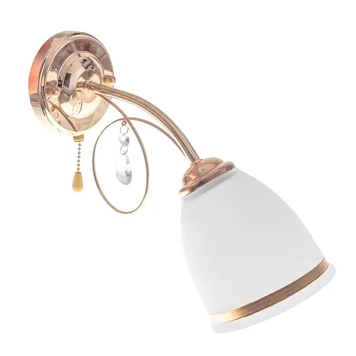 Бра Brille LK-582W/1 настінне накладне класичне E27 G