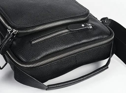 Сумка кожаная мужская Vintage 21х25х6 см sum0012520 - фото 3