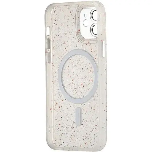 Чохол-накладка DK для Apple iPhone 12 MagSafe Composite Matte Splash (clear) - фото 2