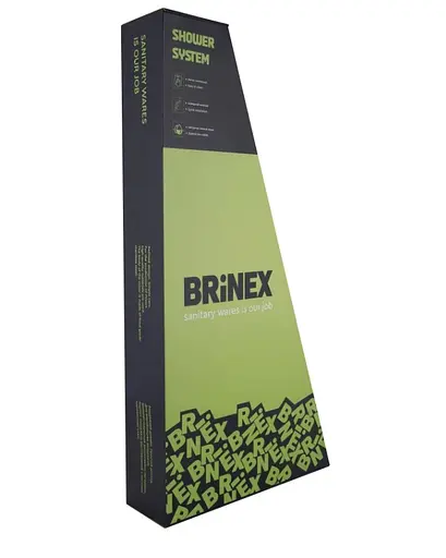 Душевая система универсальная Brinex Pure 1030, Nickel (k35) BRIPUR1030NKL - фото 9
