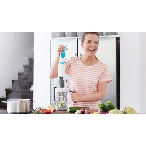Погружной блендер Braun MQ 5260 WH/BL - фото 6
