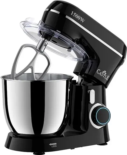 Міксер Castle CM-01B тістоміс планетарний 1500Вт чорний - фото 3
