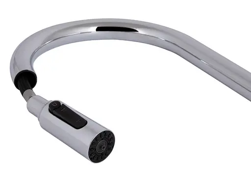 Смеситель для кухни Qtap Rozcesti с выдвижным изливом с подключением для питьевой воды QTROZ366CRM45938 - фото 5