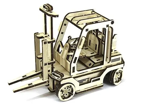 Дерев'яний конструктор Навантажувач 106 деталей - фото 4