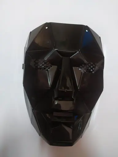 Маска наглядача гра у кальмара G-Toys Squid Game чорна - фото 2