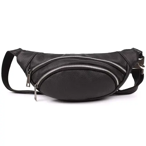 Шкіряна чоловіча сумка на пояс TARWA 11х30х5 см nsa0001311 - фото 3