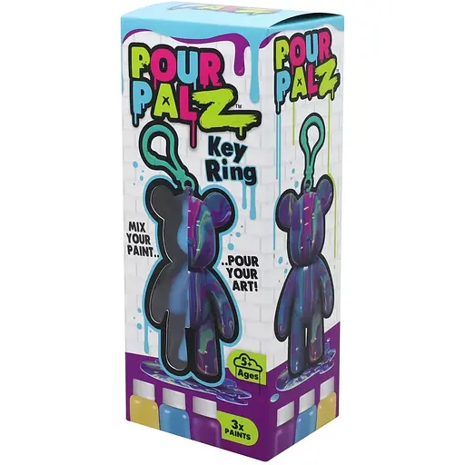 Набір для творчості ToyMonster Флюїд Арт Брелок Ведмедик S3 (GS-G88822) - фото 17