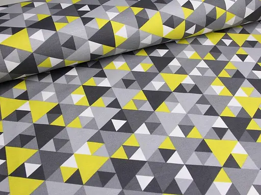 Тканина з тефлоновим просоченням з 3D принтом Графіка (від 1 м) - фото 1