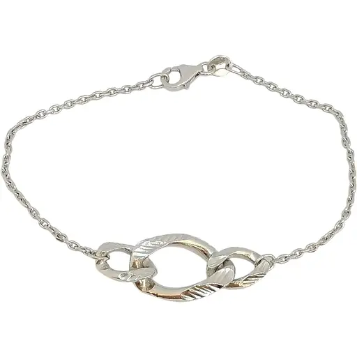 Серебряный браслет Qvaliz. 905-PL129 17,5