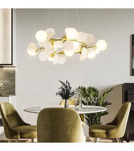 Люстра Romin 194-9 SZ (золото) - фото 1