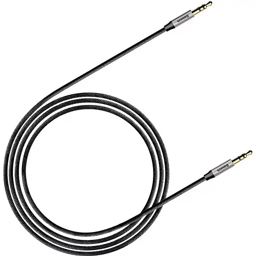 Кабель Baseus Yiven M30 3.5 mm to 3.5 mm 1.5m Black (CAM30-CS1) [136671] - фото 5