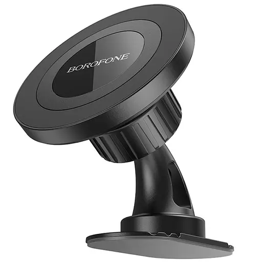 Автотримач Borofone BH91 Ring magnetic (center console) Black - фото 2