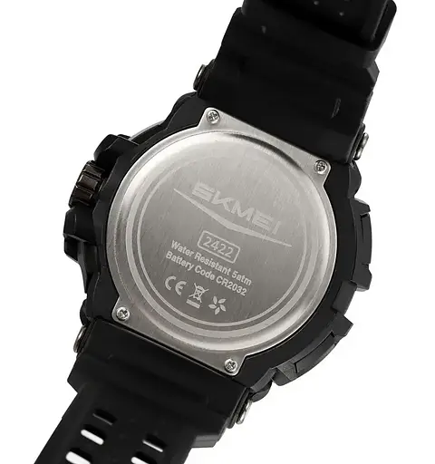 Часы мужские наручные спортивные Skmei 2422 (Черный) - фото 8