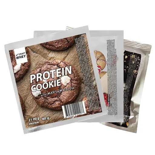 Набір печива протеїнового Craft Whey: Marshmallow + Coconut + Black 160 г (2 шт. х 60 г + 1 шт.х 40 г)