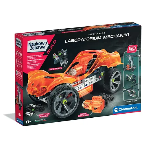 Інтерактивний конструктор 50 в 1 Лабораторія механіки - Clementoni 50872