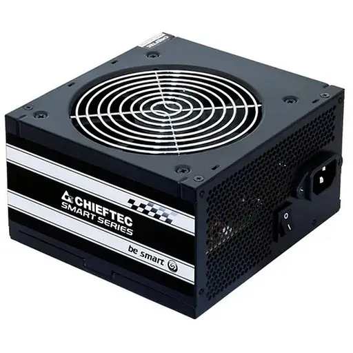 Блок питания 650 Вт, Chieftec SMART, Black, Active PFC, 120 мм, 2xMolex/6xSATA/2x6+2-pin/1x4+4-pin/1x20+4-pin, защита AFC/OPP/OTP/OVP/SCP/SIP/UVP (GPS-650A