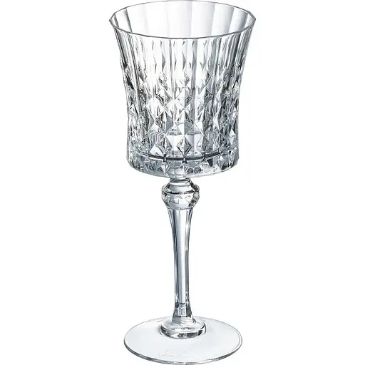 Набор бокалов для вина CD'A Lady Diamond 190 мл 6 шт хрустальное стекло (L9744)