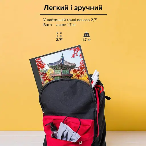 Портативний монітор GenMachine 1080p /18" / Full HD / HDR / 100Hz / 16:9 - фото 5