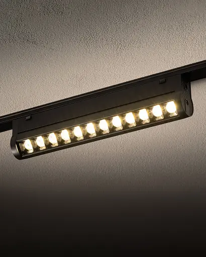 Магнитный трековый светильник Nowodvorski 11311 UT-LVM Focus Swing LED 1x12W 1000Lm IP20 черный - фото 2