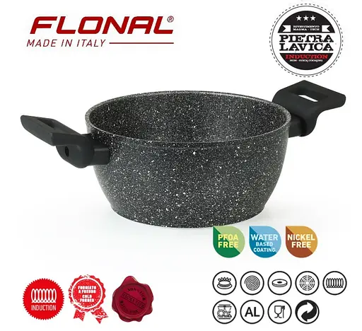 Кастрюля Flonal Pietra Lavica 2,4л (PLIC22080) - фото 2