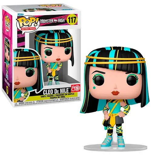 Фігурка Funko Pop Клео Монстр Хай Monster High Cleo De Nile 10 см FP MH CDN 117