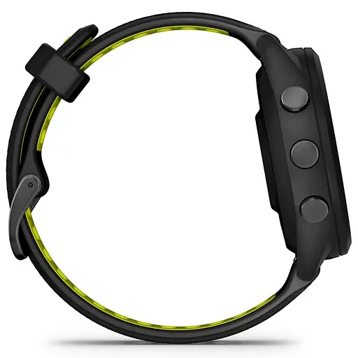 Смарт-годинник Garmin Forerunner 265S Black Bezel and Case w. Black/Amp Yellow S. Band (010-02810-03/13/53) - фото 3