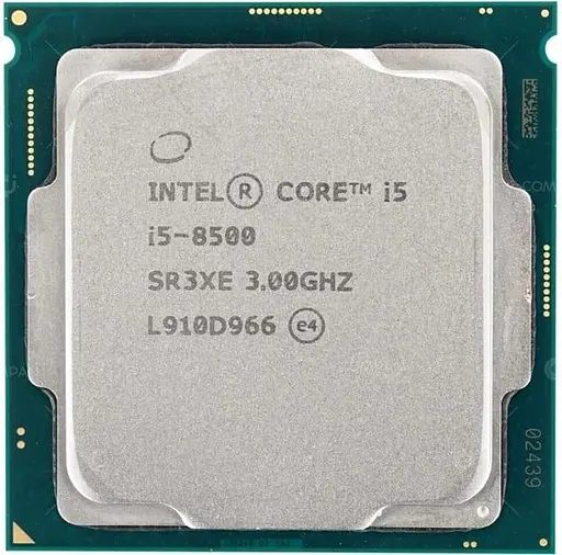 Процессор Intel Core i5 8500 (CM8068403362607) (Socket 1151 v2, 6T, 4.1 ГГц, Tray) Б/у - фото 1