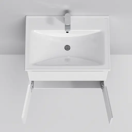 Тумба подвесная AM.PM X-Joy 65 см с умывальником M85-FHX0653-WC0653WG38 - фото 6