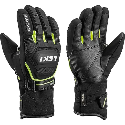 Рукавиці Leki Worldcup Race Flex S Junior 6 Black/Lime (1052-634 80032 060)
