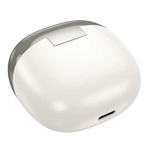 Бездротові навушники Hoco EQ18 Field ANC+ENC noise cancelling true wireless BT headset, BT5.4, 35mAh, 300mAh, 5-6h, Milky white - фото 3