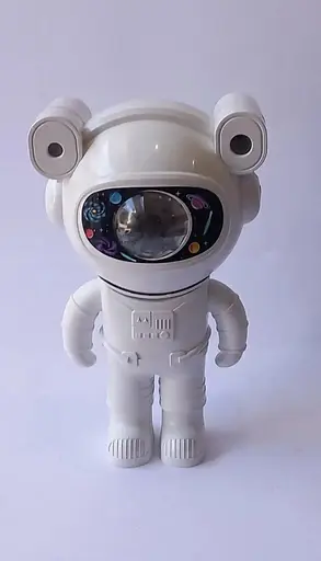 Ночник проектор звездного неба Астронавт X6636 с динамиком Bluetooth и пультом Таймер 5Вт Белый - фото 3