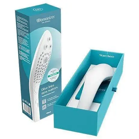 Насадка-стимулятор для душу 2 в 1 Womanizer Wave White - фото 6