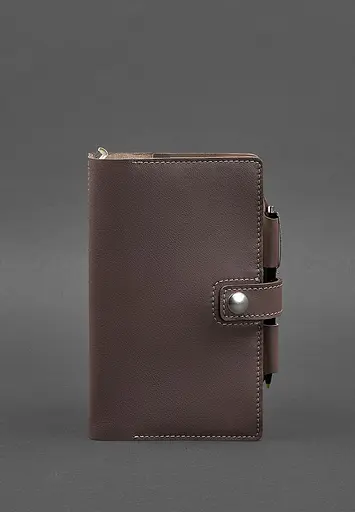 Шкіряний блокнот (Софт-бук) 4.0 темно-бежевий - фото 2