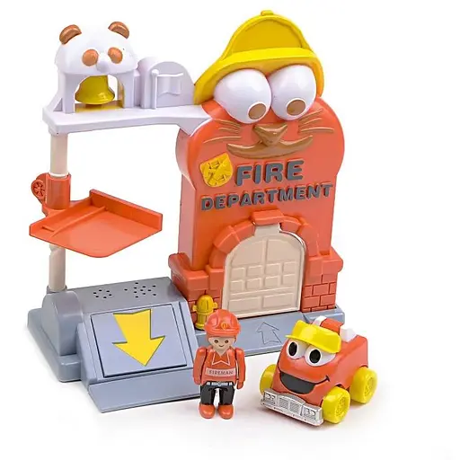 Игровой набор Пожарная станция с машинкой IM432