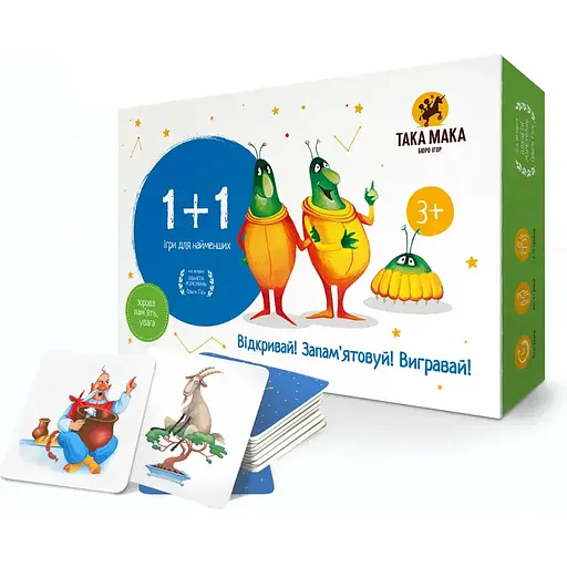 Игра настольная Такая Мака 1+1 (60001-UA) - фото 3
