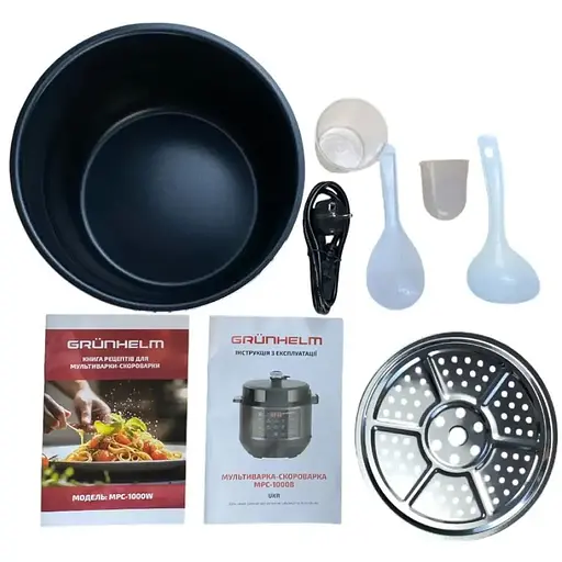 Мультиварка-скороварка Grunhelm MРC-1000B (143709) - фото 6