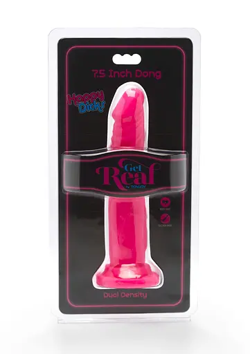 Фалоімітатор Get Real Happy Dicks Dong 7.5 In 19 см рожевий - фото 2