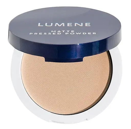 Компактна пудра Lumene Matte Pressed, відтінок 3 (Fresh Apricot), 10 г (8000018978214) - фото 1