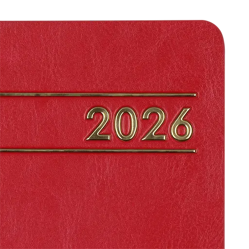 Ежедневник датированный Buromax Memory 2026 A5 искусственная кожа красный (BM.21151-05) - фото 3