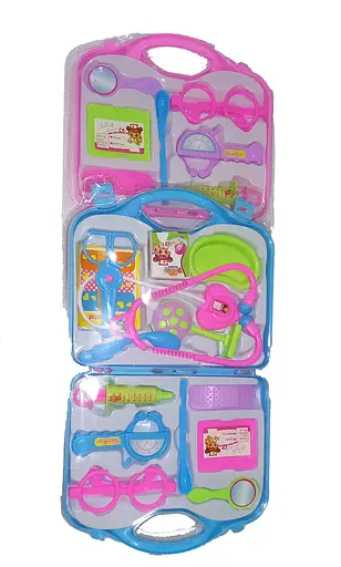 Набор доктора 118, стестоскоп, шприц,ножницы, в чемодане (6975272400350) МИКС - фото 1