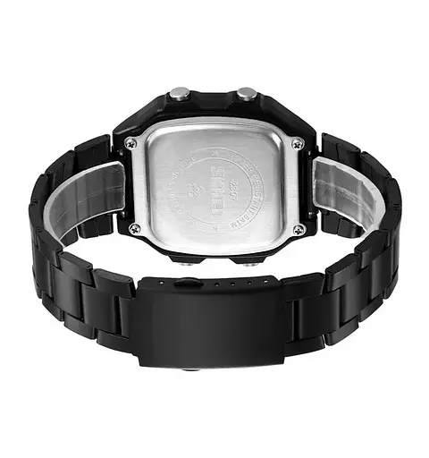 Часы мужские наручные металлические Skmei 2307 (Черный) - фото 6