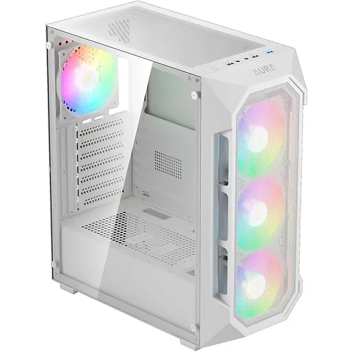 Корпус GAMDIAS AURA GC1 ELITE WH ARGB White (4711514500608) - фото 3