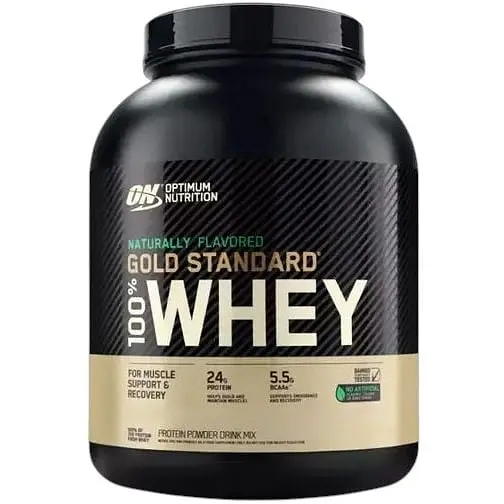 Протеин Optimum Nutrition Naturally Flavored Gold Standard 100% Whey, 2.17 кг - Ваниль
