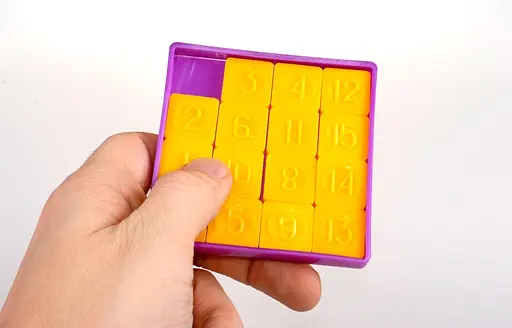 Головоломка П'ятнашки МЕД S190 міні - фото 3