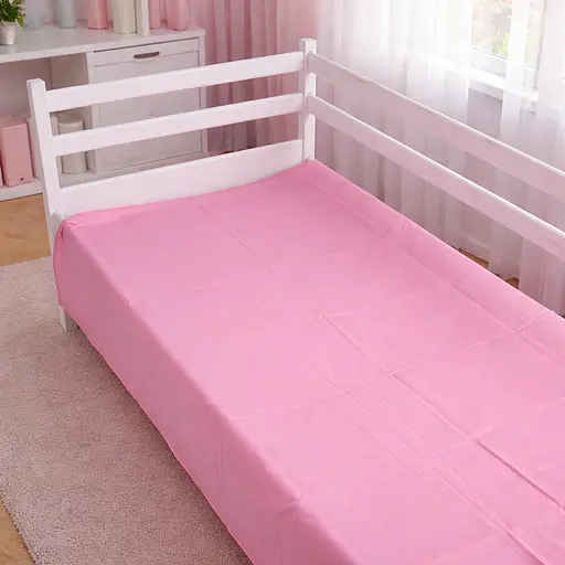 Простирадло MirSon Ranforce Elite Little Teddy pink 180x220 см (2200012567999) - фото 1