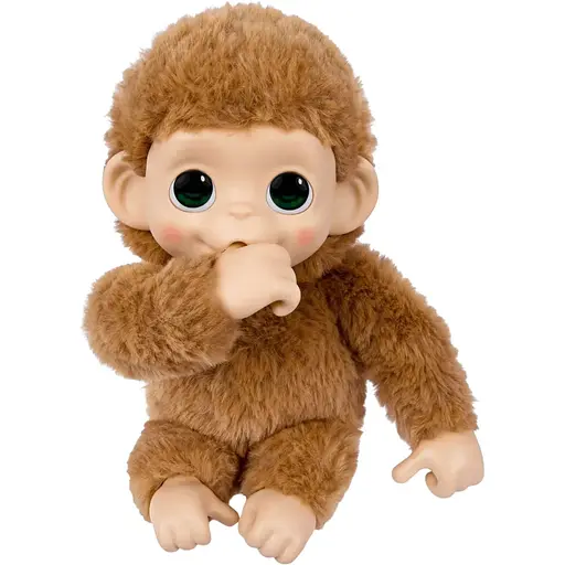 Інтерактивна іграшка Moose Little Live Pets Мавпеня Пепі Піч бежева (26766) - фото 5