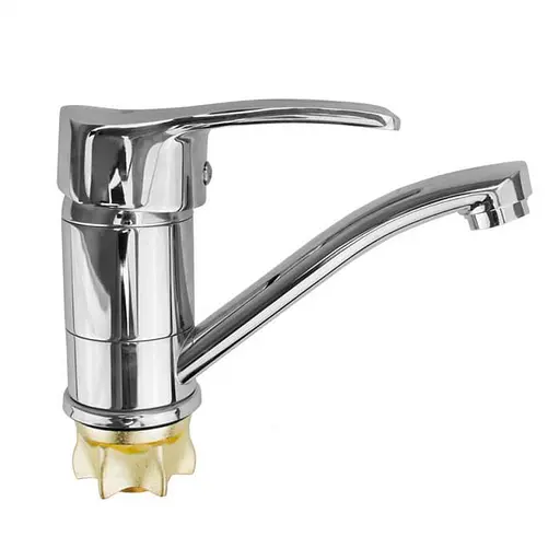 Смеситель для кухни Wezer PED4-B279 хром - фото 1